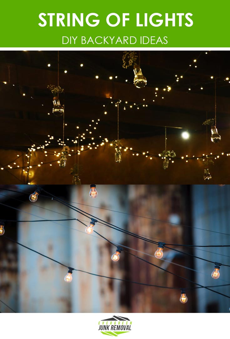 String of Lights - Same Day Junk Removal - Junk Haulers: Evergreen Junk Removal String of Lights