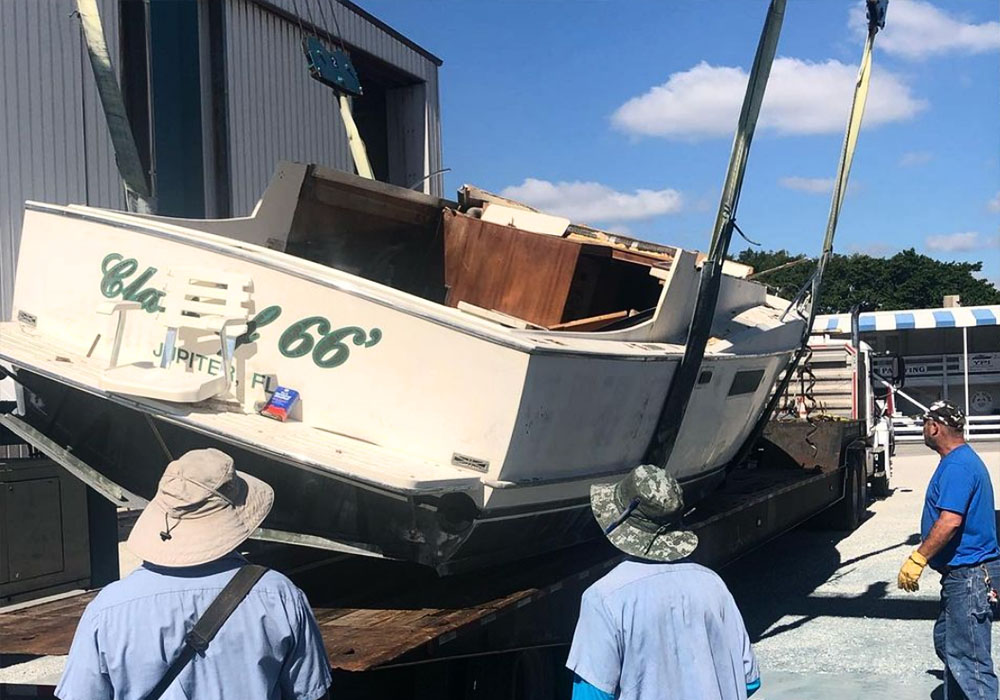 Junk Boat Removal Service | Boat Disposal | Old Boat Removal Services