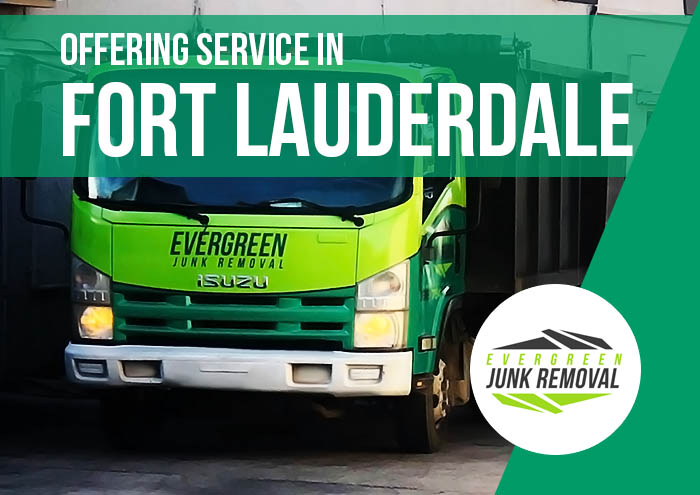 Offering Service In Fort Lauderdale - Same Day Junk Removal - Junk Haulers: Evergreen Junk Removal Offering Service In Fort Lauderdale
